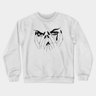 Look into behind this eyes Crewneck Sweatshirt